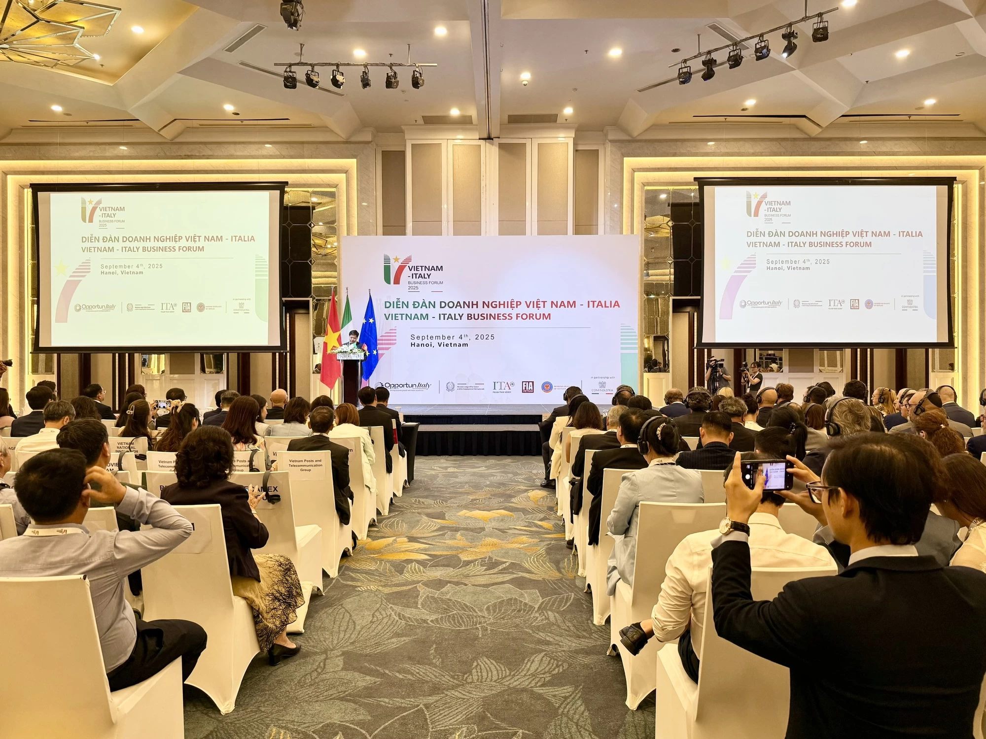 Vietnam – Italy Business Forum 2025 in Hanoi with participation of over 200 enterprises, including Kanetora